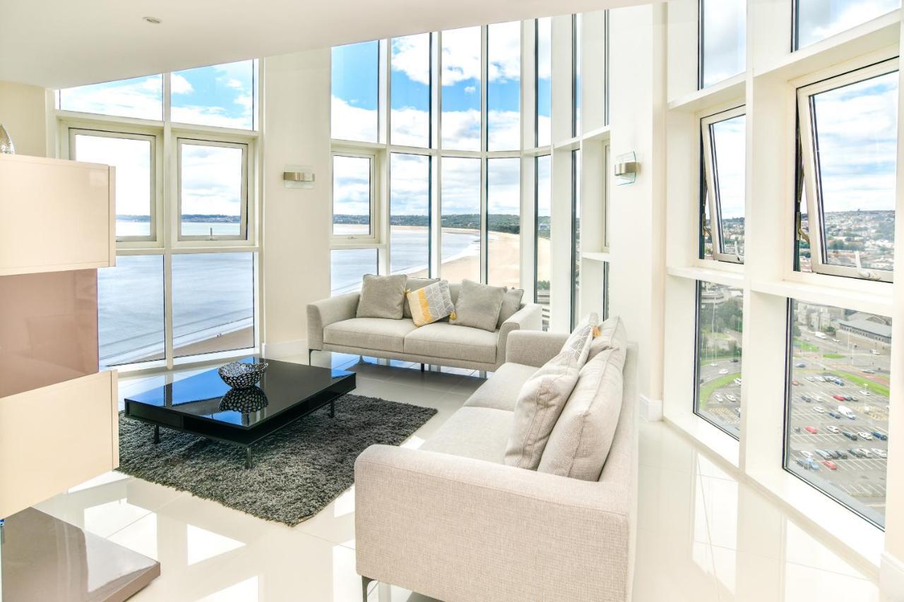 Just Stay Wales - Meridian Quay Penthouses 斯旺西 外观 照片